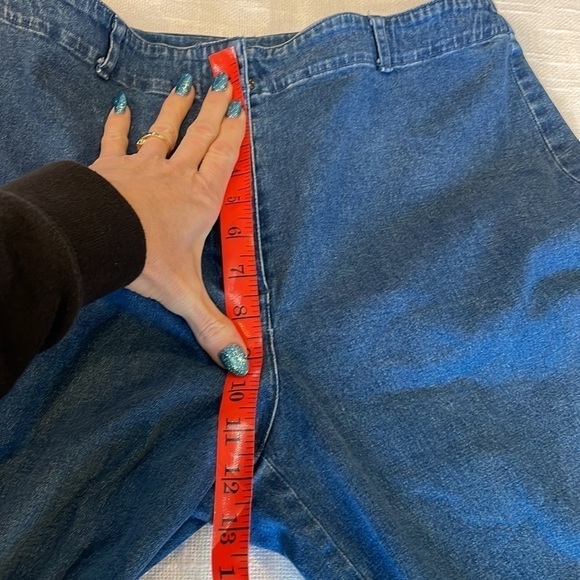 Charter club flat front pull on leggings denim jeans - Picture 6 of 9